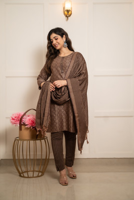 Andheriyas Women Kurta Pant Dupatta Set