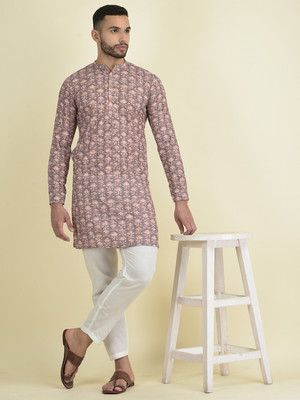 DEYANN Men Kurta Pyjama Set