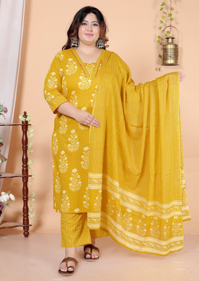 Avnii Women Kurti Pant Dupatta Set