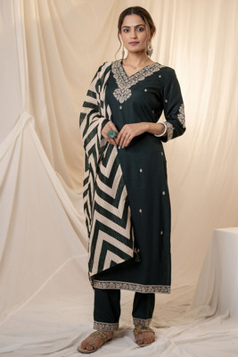 Nehamta Women Kurta Pant Dupatta Set