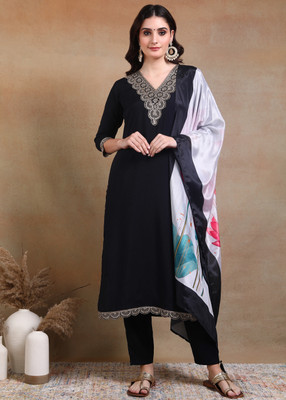 HIVA TRENDZ Women Kurta Pant Dupatta Set