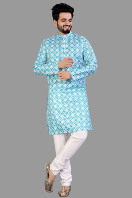 CELLUX Men Kurta Pyjama Set