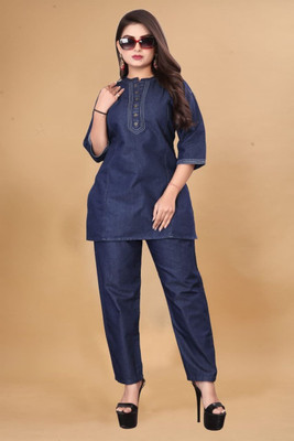 SWORNY FASHION Men Kurti Pant Set