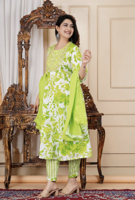 LaxmiCollection Women Kurti Pant Dupatta Set