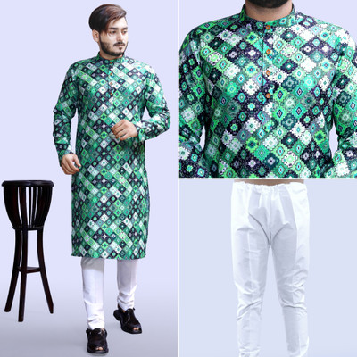 Tibra Collection Men Kurta Pyjama Set
