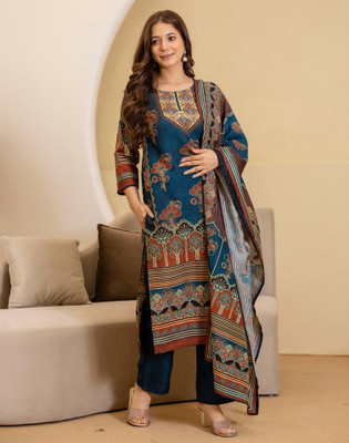 Skylee Women Kurta Pant Dupatta Set