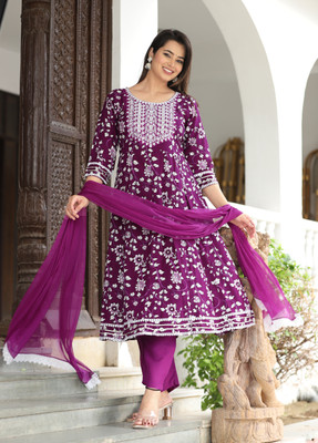 SINGNI Women Kurta Pant Set