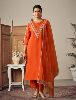 SHREESHA ENTERPRISE Women Kurta Pant Dupatta Set