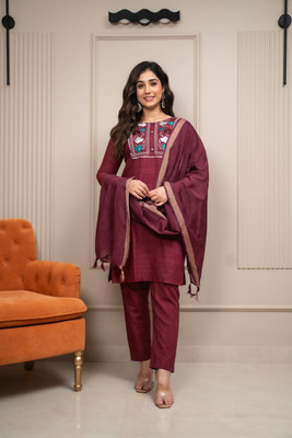 Andheriyas Enterprises Women Kurta Pant Dupatta Set