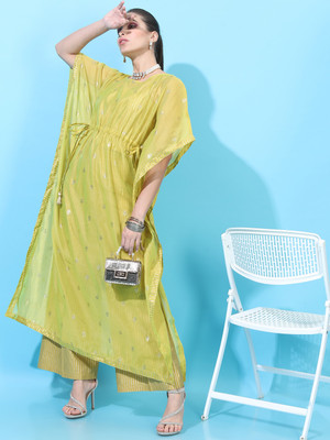 Vishudh Women Kaftan Pant Set