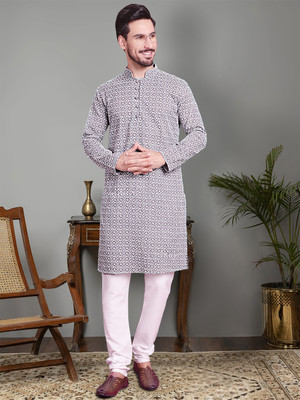 Jompers Men Kurta Pyjama Set