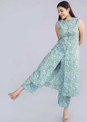 FLAZIA Women Kurta Palazzo Set