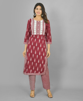 Yuvi Creation Women Kurta Pant Set