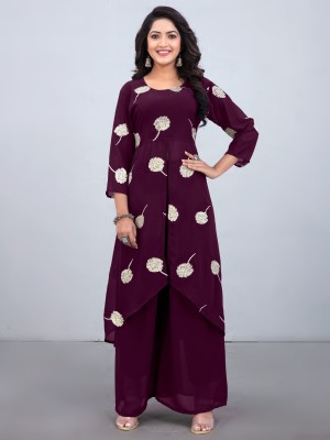 SANCIA Women Kurta Palazzo Set