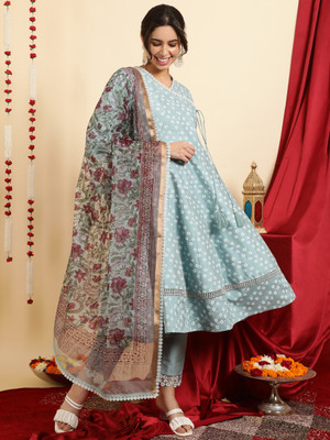 Jaipur Kurti Women Kurta Pant Dupatta Set
