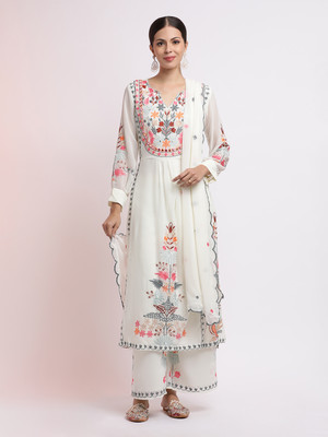 Jaipur Kurti Women Kurti Palazzo Dupatta Set