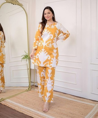 RAMESTH TEXTILE Women Kurta Palazzo Set