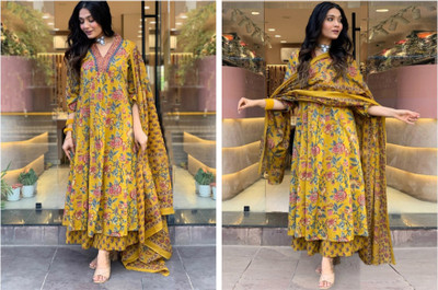 SUBH LAXMI Women Kurta Pant Dupatta Set