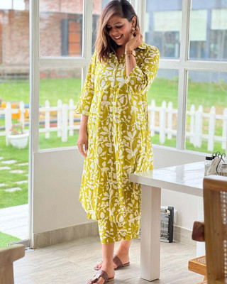 Celtic Fab Women Kurta Palazzo Set