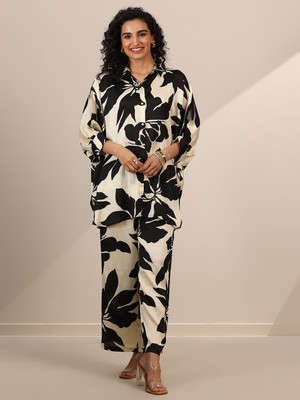 LIBAS Women Shirt Palazzo Set