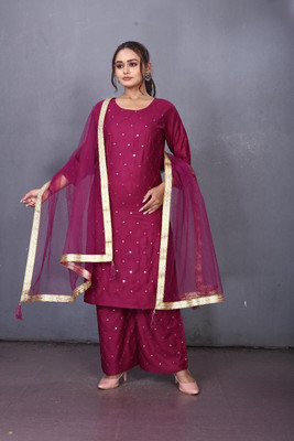 HOC's Women Kurta Pant Dupatta Set