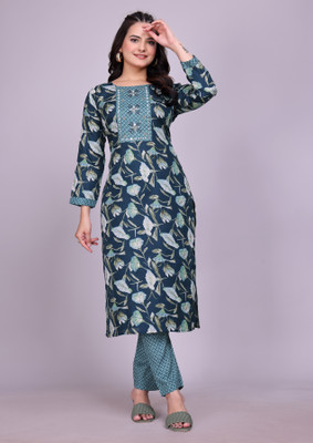 clickby Women Kurti Pant Set