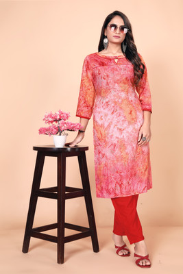 iwuman Women Kurti Pant Set