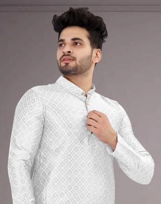 FABWAX Men Kurta Pyjama Set