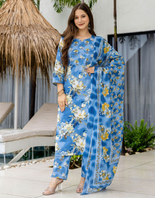 Skylee Women Kurta Pant Dupatta Set