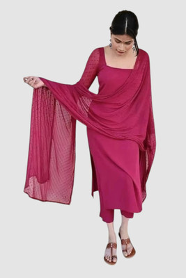 Pehnava Women Kurta Pant Dupatta Set