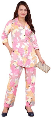 KAVATHIYA Women Ethnic Top Pant Set