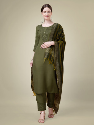 A To Z Cart Women Kurti Pant Dupatta Set