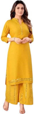 HouseOfCommon Women Kurta Palazzo Set