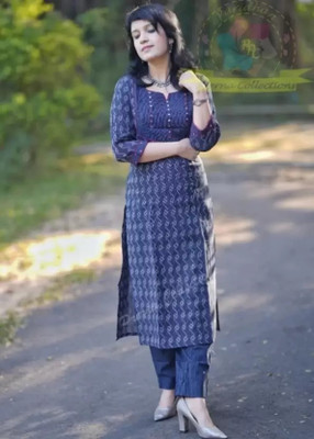 hitanshu creation Women Kurti Pant Set