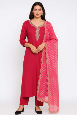 Ahmad HOUSE OF SHAPOSH Women Kurta Pant Attached Dupatta Set
