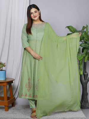Kangoora Designs Women Kurta Dupatta Set
