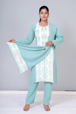 The Zigar Studio Women Kurta Pant Dupatta Set
