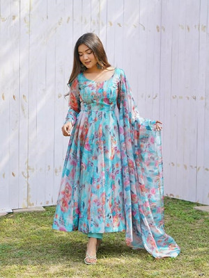 Koodii Designer Women Kurta Pant Dupatta Set