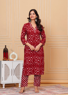 Krishna kurties Women Kurta Pant Set