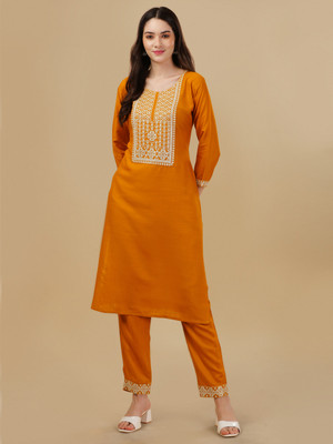 GUFRINA Women Kurta Pant Set