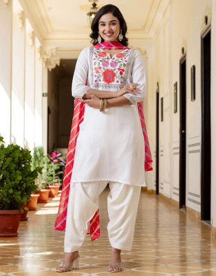 Divastri Women Kurta Pant Dupatta Set