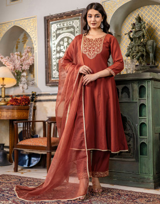 Divastri Women Kurta Pant Dupatta Set