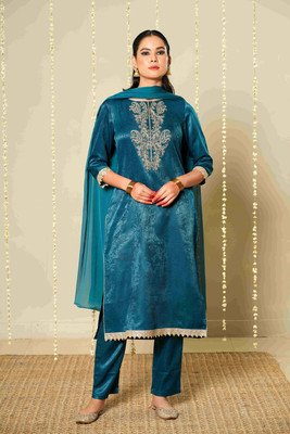 Sangria Women Kurta Pant Dupatta Set