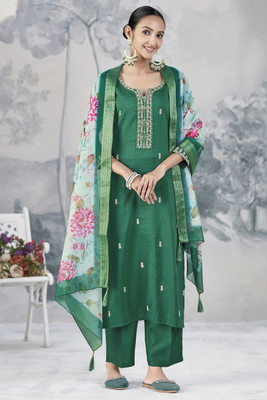 MOKOSH Women Kurta Pant Dupatta Set