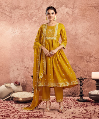 Samah Women Kurta Pant Dupatta Set