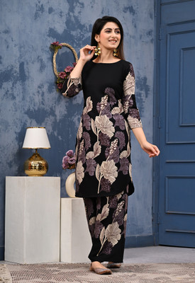 Dhibha Women Kurti Pant Set