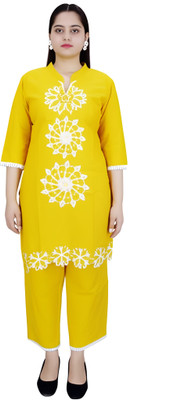 Konya Creation Women Kurti Pant Set