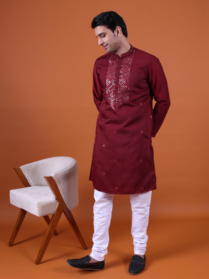 Namaskar Men Kurta Pyjama Set