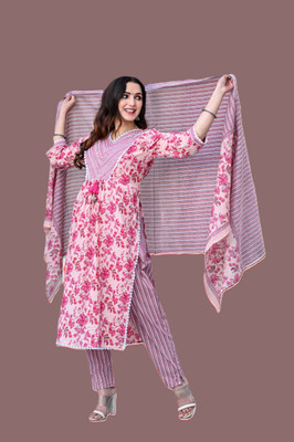 Mayshka Creation Women Kurta Pant Dupatta Set