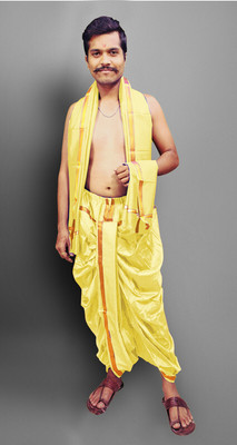 Spewim Men Dhoti Pant Set